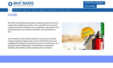Schermafbeelding van bhvbasis.nl