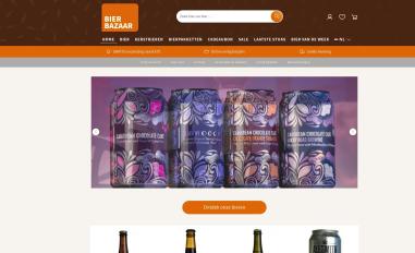Schermafbeelding van bierbazaar.be