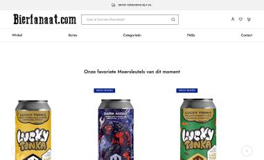 Schermafbeelding van bierfanaat.com