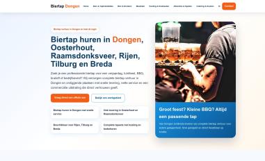 Schermafbeelding van biertaphurendongen.nl