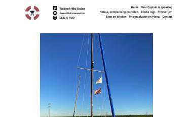 Schermafbeelding van biesboschminicruises.com