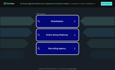 Schermafbeelding van bigpushrecruitment.com