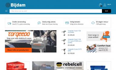 Schermafbeelding van bijdam.nl