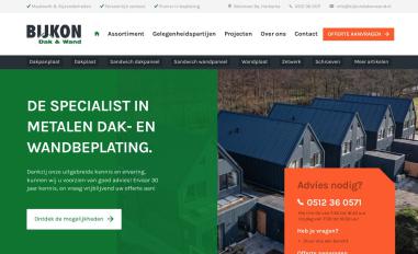 Schermafbeelding van bijkondakenwand.nl