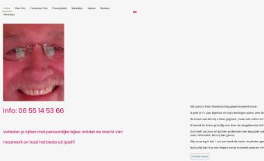 Schermafbeelding van bijlesgeleen.nl