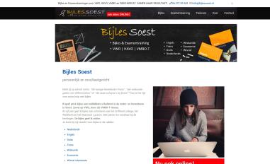 Schermafbeelding van bijlessoest.nl