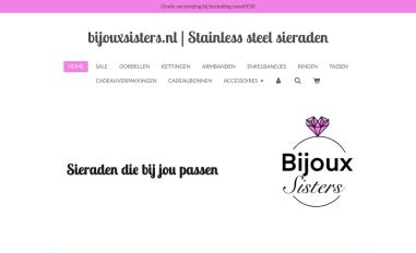 Schermafbeelding van bijouxsisters.nl