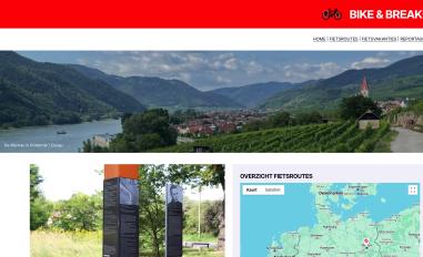 Schermafbeelding van bike-and-breakfast.com