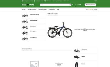 Schermafbeelding van bikebymike.nl