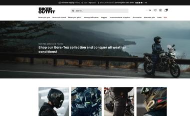 Schermafbeelding van bikeroutfit.nl