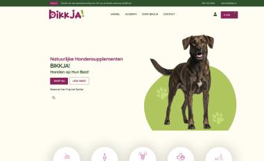 Schermafbeelding van bikkja.nl