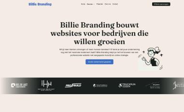 Schermafbeelding van billiebranding.be