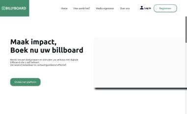 Schermafbeelding van billyboard.nl
