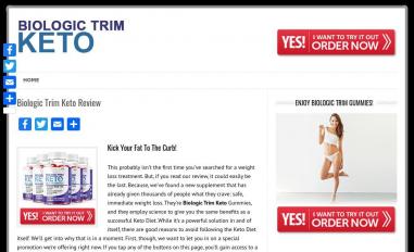 Schermafbeelding van biologictrimketo.com