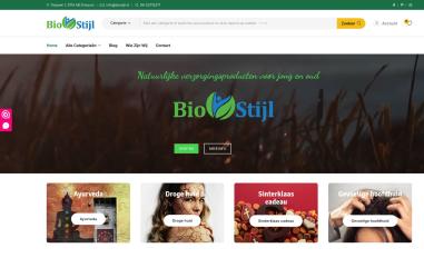 Schermafbeelding van biostijl.nl