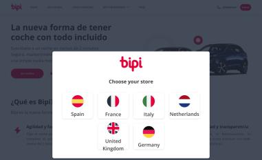 Schermafbeelding van bipicar.com