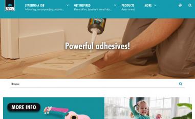 Schermafbeelding van bison.net