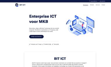 Schermafbeelding van bitict.nl