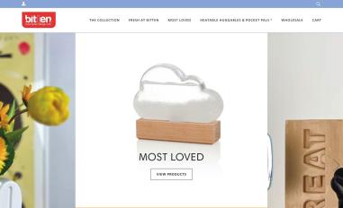 Schermafbeelding van bitten-design.com
