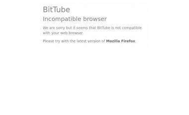 Schermafbeelding van bittube.tv