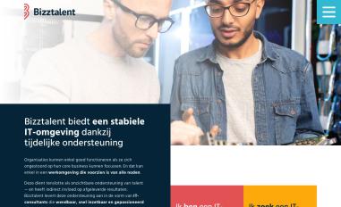 Schermafbeelding van bizztalent.be