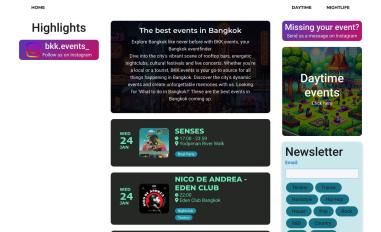 Schermafbeelding van bkk.events