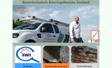 Schermafbeelding van bkzeeland.nl