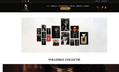 Schermafbeelding van blackarts.nl