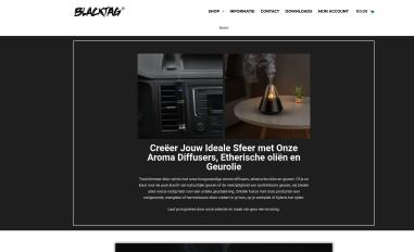 Schermafbeelding van blacktag.nl