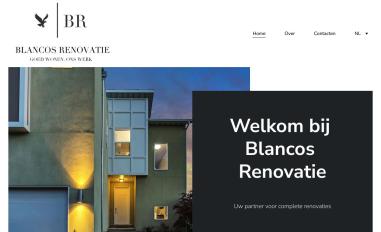Schermafbeelding van blancos-renovatie.com