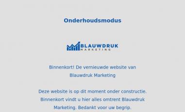 Schermafbeelding van blauwdrukmarketing.nl