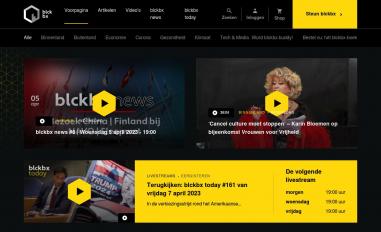 Schermafbeelding van blckbx.tv