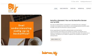 Schermafbeelding van blijbackofficediensten.nl