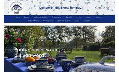 Schermafbeelding van blijblauwbunzlau.com