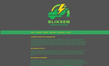 Schermafbeelding van bliksemladen.nl