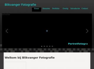 Schermafbeelding van blikvangerfotografie.nl