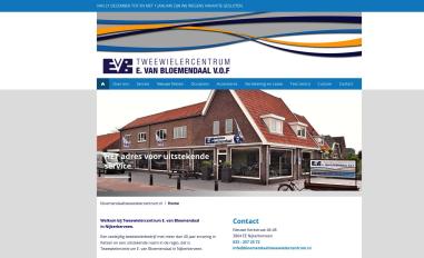 Schermafbeelding van bloemendaaltweewielercentrum.nl