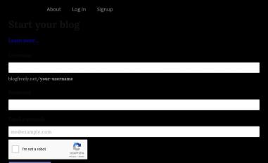 Schermafbeelding van blogfreely.net