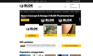Schermafbeelding van blokplaatmateriaal.nl