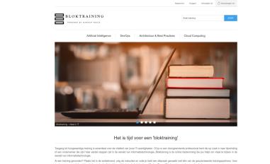 Schermafbeelding van bloktraining.nl