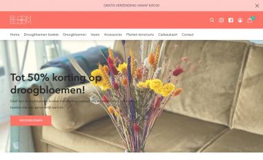 Schermafbeelding van bloombloom.nl