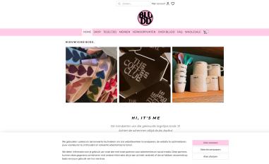 Schermafbeelding van bludd.nl