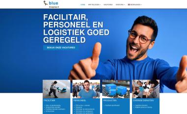 Schermafbeelding van bluegroep.nl