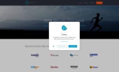 Schermafbeelding van blueidentity.nl