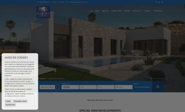 Schermafbeelding van blueskyluxurycasas.com