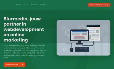 Schermafbeelding van blurmedia.nl