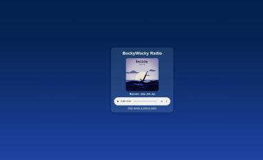 Schermafbeelding van bockywocky.nl