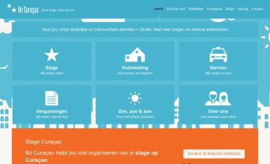 Schermafbeelding van bocuracao.nl