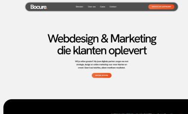 Schermafbeelding van bocure.nl