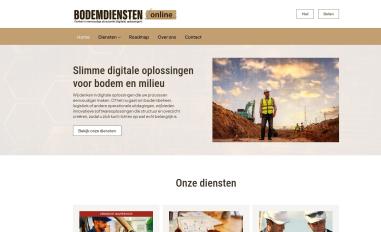 Schermafbeelding van bodemdienstenonline.nl